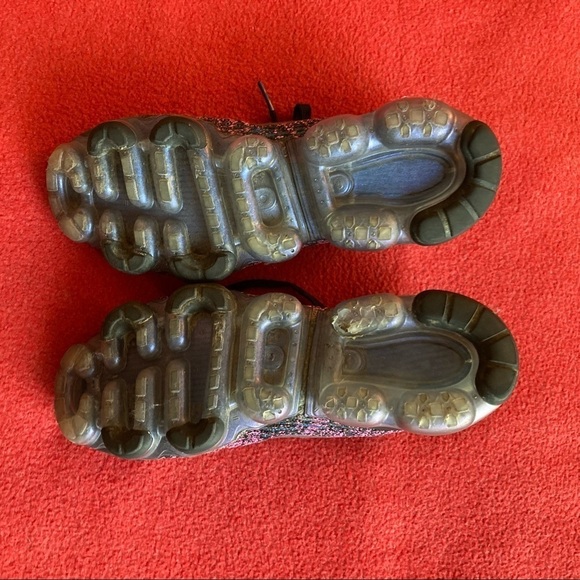 NIKE Air  Sz 8 VaporMax Flyknit 3 Throwback Future Sneakers - Picture 7 of 11